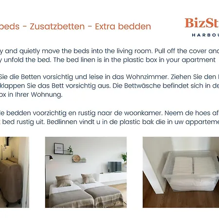 Bizstay Harbour I Scheveningen Apartments The Hague Room photo